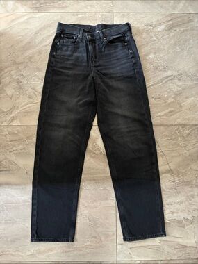 American Eagle Outfitters Black Washed Jeans